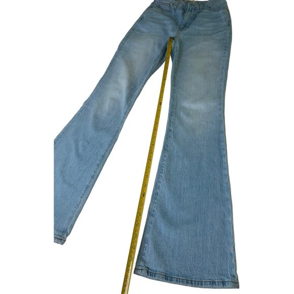 Madewell The Perfect Vintage Flare Jean in Delavan Wash Blue 25x32 - Picture 7 of 9
